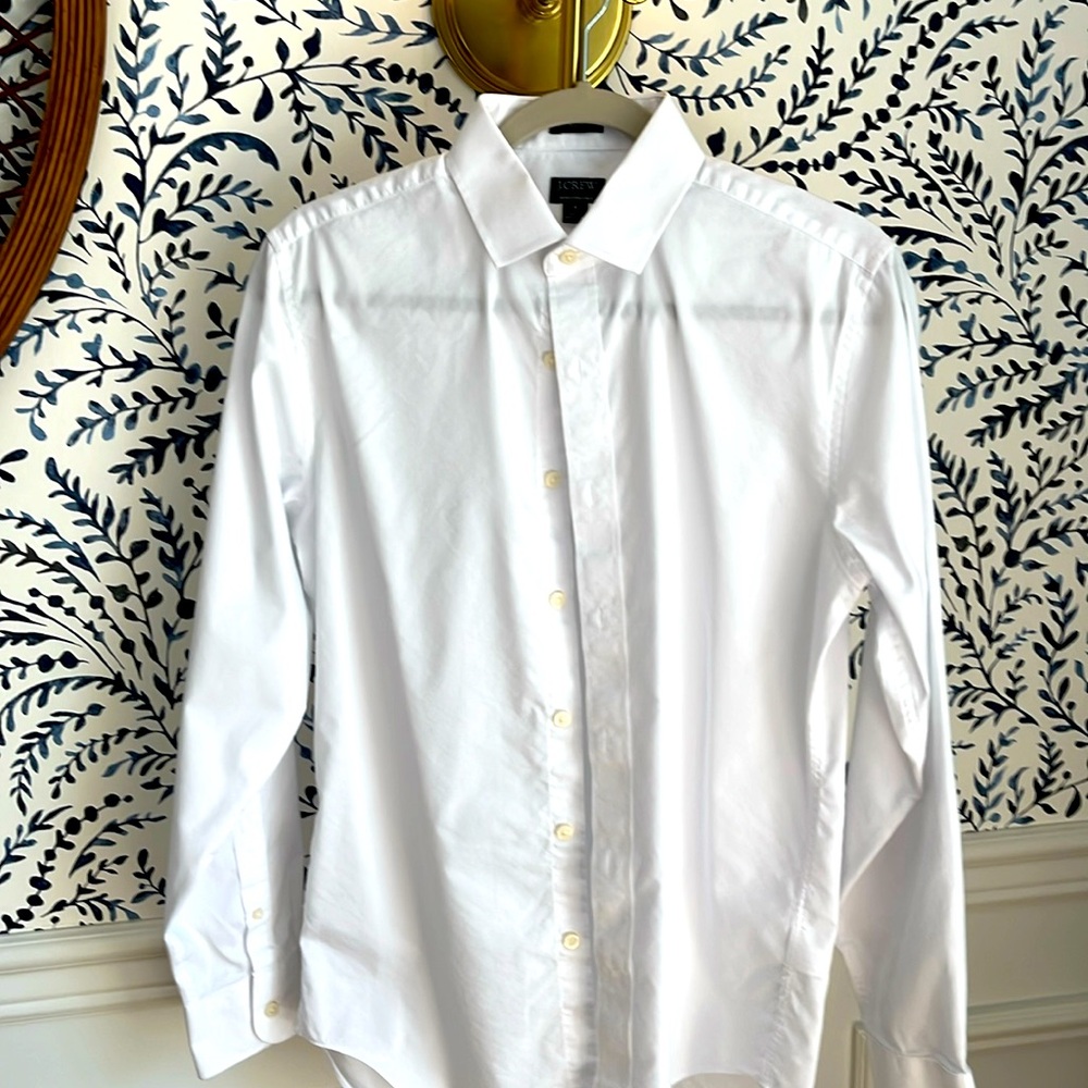 J.Crew Men’s Slim Size Small Performance Dress Shirt